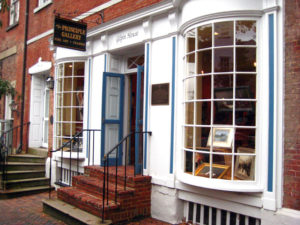 Front of Gallery bright sign small Front of Gallery bright sign small